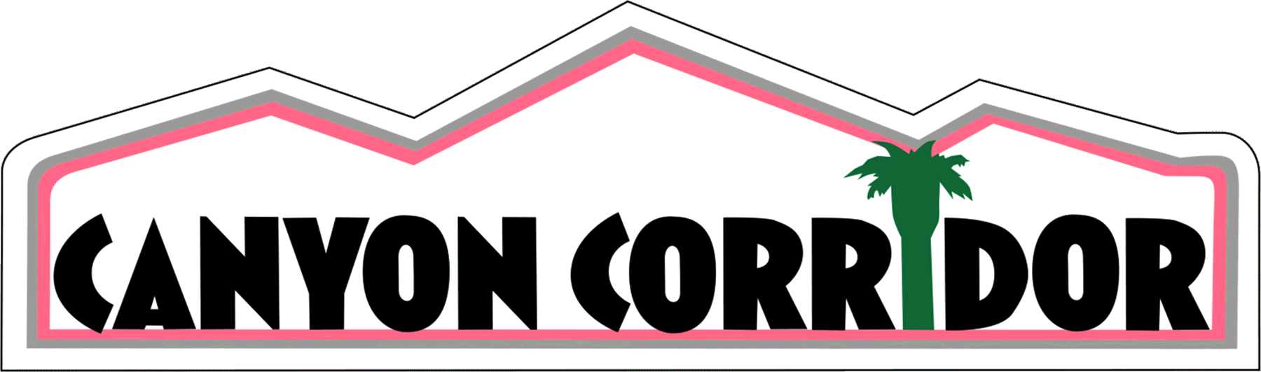 Canyon Corridor neighborhood identity sign