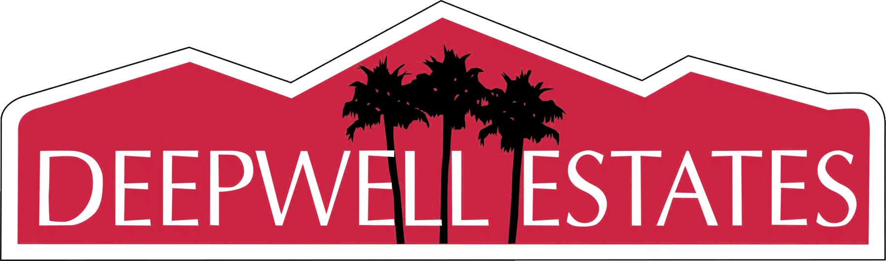 Deepwell Estates neighborhood identity sign
