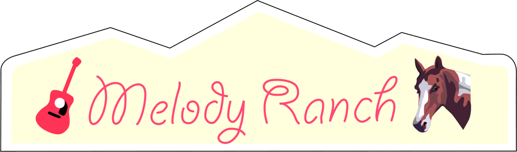 Melody Ranch neighborhood identity sign
