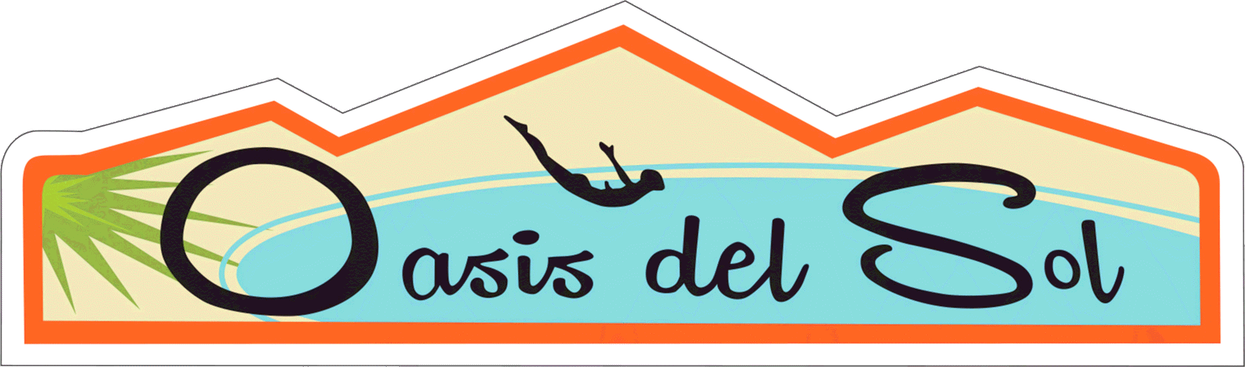 Oasis del Sol neighborhood identity sign