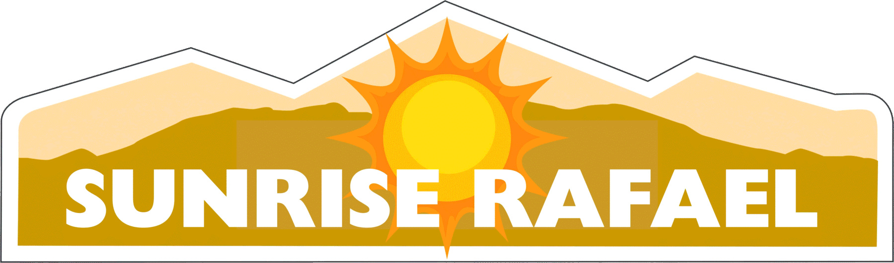 Sunrise Rafael neighborhood identity sign